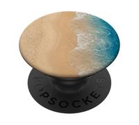 Oceano tropicale Spiaggia costiera Estate Natura PopSockets PopGrip Adesivo