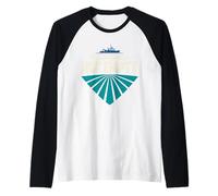 Oceanografia Scienze Marine Oceanographer Deep Sea Maglia con Maniche Raglan