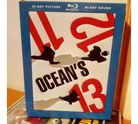 Ocean's 11 12 13 Trilogy 3 Blu Ray Nuovo