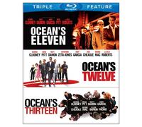 Ocean's Triple Feature (Eleven / Twelve / Thirteen) (Blu-ray) George Clooney