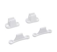 Oceanside 2 Set di Fermo Della Porta, Fermata a Forma di Nylon T con Viti, Cattura Della Porta Del nno Parete per, Roulotte, Barca