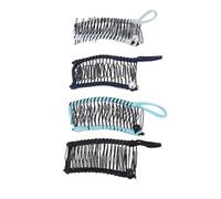 Oceanside 4 Pcs Clip per Capelli Banana, Clip Banana Non Slip 20 Denti, Vintage Senza Piega per Capelli per Clincher per Capelli Ricci, Ondulati Spessi, Coda di Cavallo per Capelli