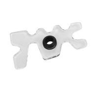 oceanside Billiard Cue Bridge Head, Responsabile del Ponte di Biliardo Regolabile, Slittamento Acrilico Trasparente su Accessori da Biliardo per Billiard Cue (Bianco)