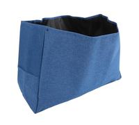 oceanside Coperchio di macchina da cucire, copertura per polvere di stoffa oxford 600D con tasche di stoccaggio, copertura protettiva da cucito pesante per accessori per macchine da cucire (18.1 in)