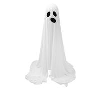 oceanside Halloween Decorations, Altezza Regolabile Grandi Decorazioni Illuminate All'Aperto, Spaventose Decorazioni Fantasma in Piedi per Il Portico di Halloween e Decorazioni da