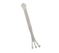 Oceanside Rastrello a Mano Sull'Oceano, Coltivatore di Piccole Mani in Acciaio Inossidabile, 3 Sentes di Utensili da Giardino Ergonomico per Vasi e Spazi Stretti