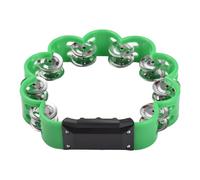Oceanside Tambourine, Double Jingles Tamborines, Crisp Sound, Ergonomic Held Percussion per Aule, Bande, Orchestre (8.3 in)