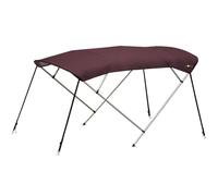 Oceansouth 4 Bow Bimini Top con Integrato Conservazione Bagagliaio (Marrone, Larghezza 2.1m - 2.3m)