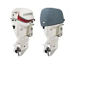 Oceansouth Copertura per Cofano Motore fuoribordo Evinrude (90H.O.-130HP (E-Tec V4 1.7L))