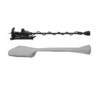 Oceansouth Cover progettata per motori Garmin Trolling (copertura compatibile con Force Kraken, 1905 mm, grigio)