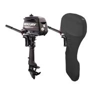 Oceansouth Full cover for Mercury Outboard Engines (123CC 4HP 5HP (4 STROKE 1 CYL) 15")