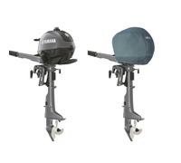 Oceansouth Mezza copertura motore fuoribordo per Yamaha (Yamaha 1 CYL 139cc F4B F5A F6C Storage Cover (2010>), mezza copertura per Yamaha)
