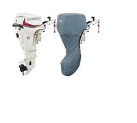 Oceansouth Motore fuoribordo Coperture Complete per Evinrude (15H.O.-30HP 15" (E-Tec 2CYL))
