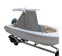 Oceansouth T-Top Coperchio della Console (Grigio, Lunghezza e Larghezza 2.0m - 1.3m)