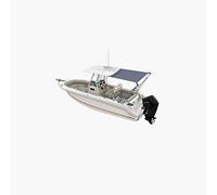 Oceansouth T-Top Estensione Kit/Ombra di Poppa (Grigio, Lunghezza e Larghezza 2.4m - 2.1m)