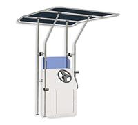 Oceansouth Top a T per barca, T-Top per barca, T-Top per console centrale standard, tubo in alluminio grande