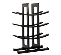 Star Oceanstar WR1132 12-Bottle Dark Espresso Bamboo Wine Rack