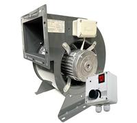 OCES - Ventola di scarico, con regolatore da 500 W, ventola di aspirazione, ventilatore radiale, ventilatore