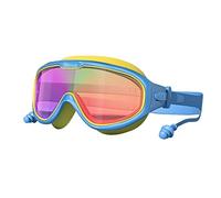 Ocgle for il nuoto for bambini impermeabili e occhiali da nuoto anticruolieli grandi temi di occhiali da nuoto set(C)