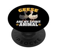Oche d'oca sono il mio spirito amante degli animali natura PopSockets PopGrip Adesivo