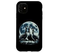 Oche Maledetto Luna Ululato Divertente Oca Anatra Meme Uomini Donne Bambini Custodia per iPhone 11