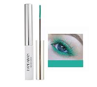OCHILIMA Mascara 4D, mascara in fibra colorata, affascinante mascara di lunga durata, ciglia spesse/lunghe, trucco per occhi impermeabile e resistente alle sbavature (Emerald)