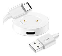 OcioDual Cavo USB 80 cm + dock di ricarica a 2 pin, bianco, compatibile con Huawei Watch GT/2/2E e Honor Watch Dream, Magic/2, caricabatterie magnetico