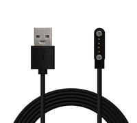 OcioDual Cavo USB Caricatore per Smart Watch Modello 4 Pin 7.8 mm Base Magnetica-Vari Modelli di Smartwatch.Nero
