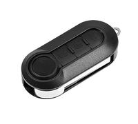 OcioDual Chiave a 3 Pulsanti Compatibile con Fiat 500 Punto Panda Doblò Fiorino Stilo Lancia Citroen Peugeot, Guscio Telecomando a Distanza, Cover Auto Sostituzione Pieghevole Custodia Case