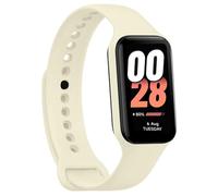 OcioDual Cinturino di Compatibile con Xiaomi Smart Band 8 Active/Redmi Smart Band 2, colore Beige, cinturino di ricambio in Silicone Gomma morbida e flessibile per lo sport traspirante