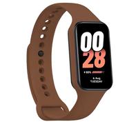 OcioDual Cinturino di Compatibile con Xiaomi Smart Band 8 Active/Redmi Smart Band 2, colore Marrone, cinturino di ricambio in Silicone Gomma morbida e flessibile per lo sport traspirante
