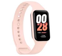 OcioDual Cinturino di Compatibile con Xiaomi Smart Band 8 Active/Redmi Smart Band 2, colore Rosa Chiaro, cinturino di ricambio in Silicone Gomma morbida e flessibile per lo sport traspirante