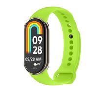 OcioDual Cinturino di Ricambio Compatibile con Xiaomi Mi Band 9 y Mi Band 8, Verde Lime, Cinturino di Ricambio in Silicone, Morbida Gomma Sportiva Traspirante Flessibile