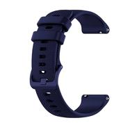 OcioDual Cinturino Orologio 22mm, Cinturino Smartwatch 22mm in Silicone, Sgancio Rapido, Cinturini Orologio Uomo, Cinturini Smartwatch, Compatibili con Modelli Universali, Blu