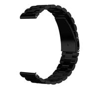 OcioDual Cinturino per Orologio Cinturino in Metallo Acciaio Inossidabile Colore Nero Cinturino Smartwatch da 14mm Orologio Uomo, Cinturino Orologio, Smartwatch Uomo Universali