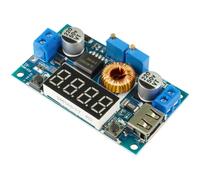 OcioDual Convertitore Regolatore di Tensione Voltmetro DC 5A 75W Display XL4015 per Arduino