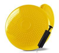 OcioDual Cuscino Propriocettivo Giallo, Medusa Propriocettiva, Cuscini Equilibrio, Cuscino Disco Oscillante per l'allenamento del Core, Propiocezione, Agilità in Superficie PVC
