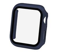 OcioDual Custodia Protettiva Compatibile con Apple Watch Series 4/5/6 40 mm I Ultra Sottile a Protezione Completa, Resistente ai Graffi e Alle Cadute- Blu Navy