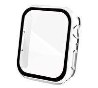 OcioDual Custodia Protettiva Compatibile con Apple Watch Series 4/5/6 SE 44mm I Custodia a Protezione Completa Ultrasottile, Resistente a Graffi e Cadute. Traslucido