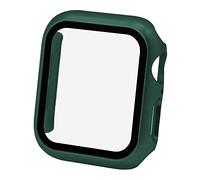 OcioDual Custodia Protettiva Compatibile con Apple Watch Series 4/5/6 SE 44mm I Custodia a Protezione Completa Ultrasottile, Resistente a Graffi e Cadute. Verde Scuro