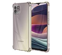 OcioDual Custodia Protettiva in TPU compatibile con Galaxy A03, Cover Trasparente con Protezione per la Fotocamera Posteriore, Angoli Rinforzati,Gel di Silicone Flessibile, Antiurto
