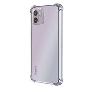 OcioDual Custodia Protettiva in TPU per Xiaomi Redmi A2/A1, Cover Trasparente con Protezione per la Fotocamera Posteriore, Angoli Rinforzati,Gel di Silicone Flessibile, Antiurto