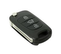 OcioDual Guscio per Chiave a 3 Pulsanti Compatibile con KIA Rondo Sportage Soul, Custodia Telecomando Auto a Distanza, Cover Auto Sostituzione di Ricambio Shell Case