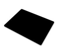 OcioDual Tappetino da Gioco per Mouse Laser e Ottici Nero Tappeto Base in Gomma Antiscivolo Pad Superficie Liscia 22x18 cm