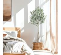 Oc'leaf Olivo Artificiale - 150cm Piante Finte da Interno Piante Finte, Piante Artificiali da Interno, Piante Deko für Casa, Soggiorno, Camera da letto, Ufficio, Giardino