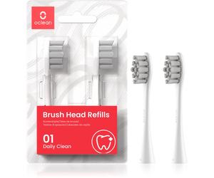 Oclean Brush Head Standard Clean testine di ricambio per spazzolino P2S6 W02 White 2 pz