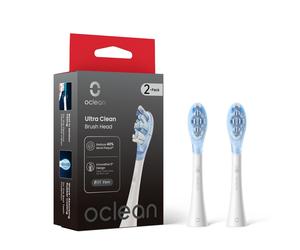 Oclean Bürstenkopf Ultra Clean 2er Pack, Weiß