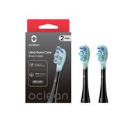 Oclean Bürstenkopf Ultra Zahnfleischpflege - Schwarz, 2er Pack