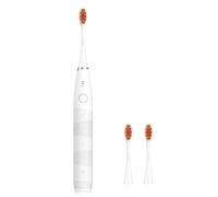 Oclean Flow S White Set spazzolino sonico elettrico(+ 2 testine di ricambio)
