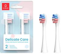 Oclean Testine di ricambio per bambini, compatibili con tutte le maniglie elettriche Oclean, approvate dalla FDA (2 pezzi) - bianco